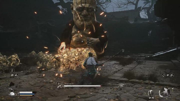 Elder Jinchi ist eine verbesserte Version des Wandering Wight, den Sie bereits besiegt haben müssen - Black Myth Wukong: Wie besiegt man den Boss Elder Jinchi? Geheimer Boss - Kapitel 1 - Black Myth Wukong Guide