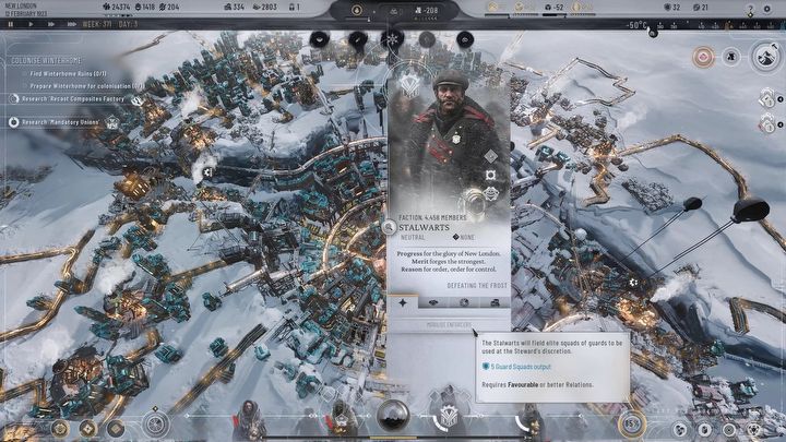 2 – Frostpunk 2: Fraktionen – Grundlagen – Frostpunk 2-Leitfaden