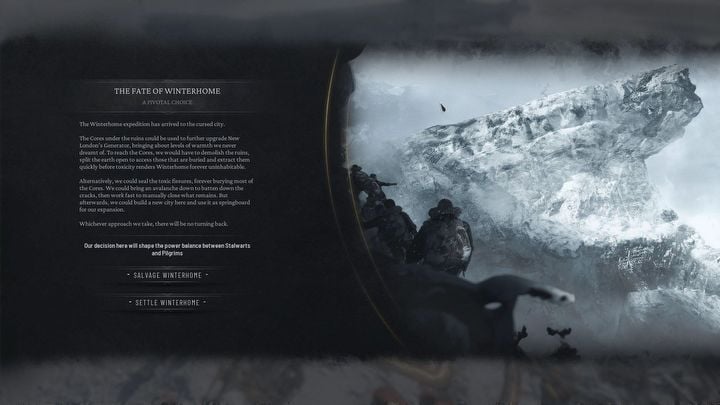 5 – Frostpunk 2: Alle Auswahlmöglichkeiten in der Kampagne – Grundlagen – Frostpunk 2 Guide