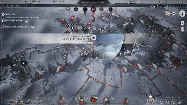 8 – Frostpunk 2: Wie schließe ich Kapitel 2 Ambitionen ab? - Exemplarische Vorgehensweise – Frostpunk 2-Leitfaden