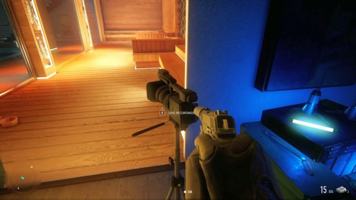 Eine Kamera mit Aufzeichnungen befindet sich in der Sauna. - Beketov-Tal | Komplettlösung für Verträge mit Sniper Ghost Warrior - Komplettlösung - Leitfaden für Verträge mit Sniper Ghost Warrior