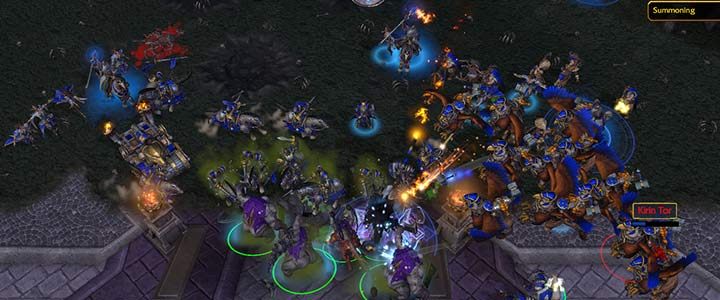 Am Ende der Mission werden die menschlichen Streitkräfte eine mächtige Armee zusammenstellen. Sie werden es für den letzten Angriff auf die Position der Lichkönige verwenden. - Unter dem brennenden Himmel | Warcraft III Reforged Walkthrough - Kampagne für Untote - Warcraft III Reforged Guide