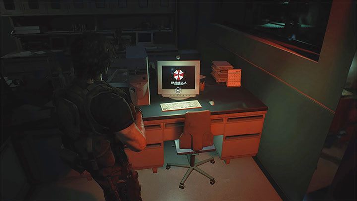Die E-Mail wird auf einem Computer im selben Raum gespeichert, dh im Bards-Labor - Resident Evil 3: Krankenhausgeheimnisse, Sammlerstücke - Sammlerstücke und Geheimnisse - Resident Evil 3-Handbuch