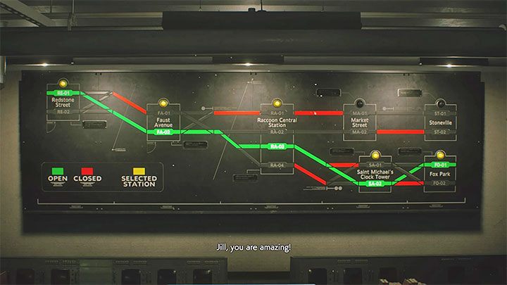 Wenn Sie die Stationen und ihre Nummern richtig ausgewählt haben, wird ein neuer Anruf aktiviert - Resident Evil 3: Wiederherstellen der Stromversorgung für das Rätsel der U-Bahn-Station - Puzzle-Lösungen - Resident Evil 3-Handbuch