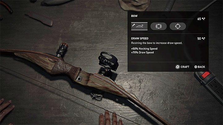 Jede Waffe hat mehrere mögliche Upgrades, die Sie kaufen können - The Last of Us 2: Werkbänke und Waffen-Upgrades - Charakterentwicklung und Ausrüstungs-Upgrades - The Last of Us 2 Guide
