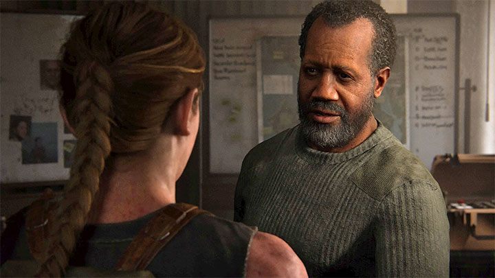 Isaac ist ein älterer Mann und der Anführer der WLF, deren Hauptquartier sich in Seattle befindet - The Last of Us 2: Andere Charaktere - Wichtige Charaktere - The Last of Us 2 Guide