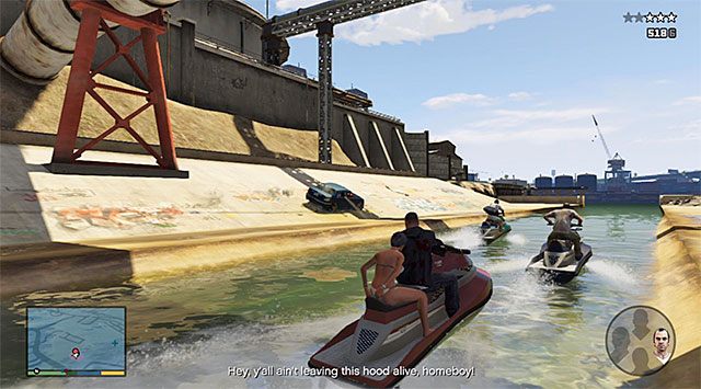 Beschäftige dich mit der letzten Gruppe von Gangstern - GTA 5: Hood Safari - Mission Walkthrough - Hauptmissionen - GTA 5 Guide