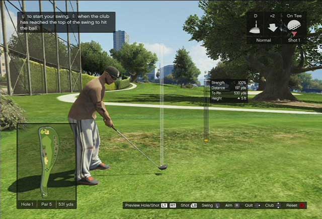 Ein Golfplatz - Aktivitäten der Vergangenheit - Grundlagen - GTA 5 Guide