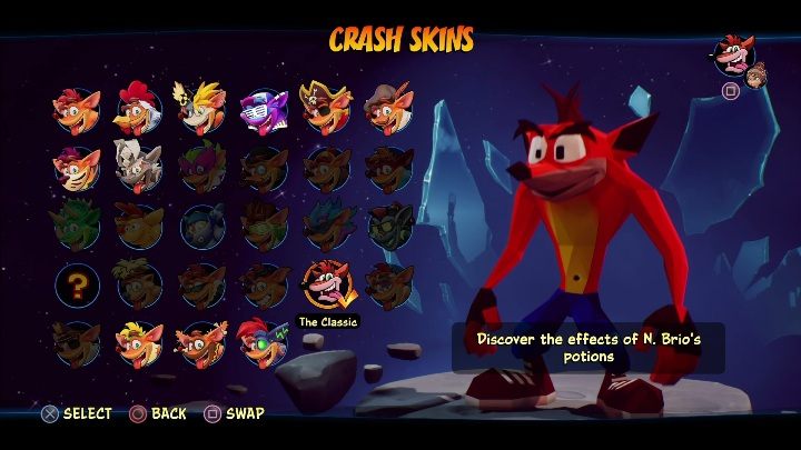 So entsperren Sie: Entdecken Sie die N-Crash 4: Crash-Skins - Wie entsperren Sie? - Heroes Skins - Crash 4 Guide, Komplettlösung