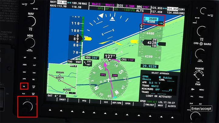 Der NAV-Modus ist genauso wichtig und nützlich wie der ALT-Wartungsmodus - Microsoft Flight Simulator: Autopilot - wie wird er betrieben? - Fortgeschrittenes Fliegen - Microsoft Flight Simulator 2020-Handbuch
