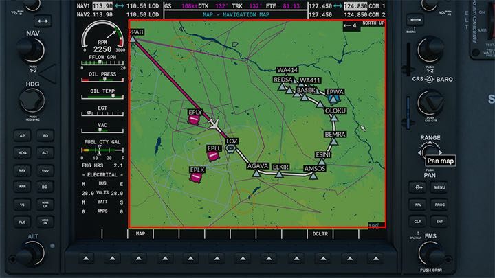 Der APR-Modus (Approach) wird verwendet, um automatisch zur Landebahn abzusteigen - Microsoft Flight Simulator: Autopilot - wie wird er bedient? - Fortgeschrittenes Fliegen - Microsoft Flight Simulator 2020-Handbuch