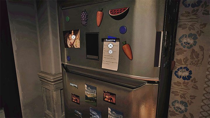 Die Notiz ist dem Kühlschrank in der Küche beigefügt - Resident Evil Village: Prolog - Akten, Liste - Akten - Resident Evil Village Guide