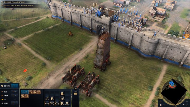 Besiegen Sie schließlich die letzte Welle der feindlichen Armee - Age of Empires 4: The Siege of Wallingford (The Normans) - Komplettlösung - The Normans - Age of Empires 4 Guide