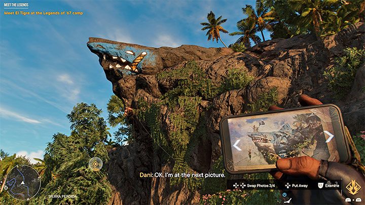 Später werden Sie nicht mit neuen Mechaniken überrascht sein – Sie müssen das Kletterset verwenden und die Netze zerstören, die die Felsbrocken halten – Far Cry 6: Meet the Legends – Komplettlösung – Operationen – El Este – Far Cry 6 Guide