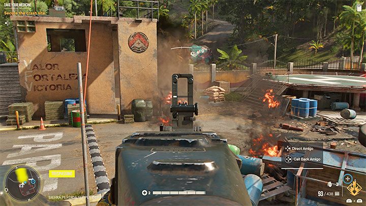 Sie werden gezwungen sein, an der Absturzstelle gegen feindliche Soldaten zu kämpfen – Far Cry 6: Take Your Medicine – Komplettlösung, Beschreibung – El Este – Far Cry 6 Guide