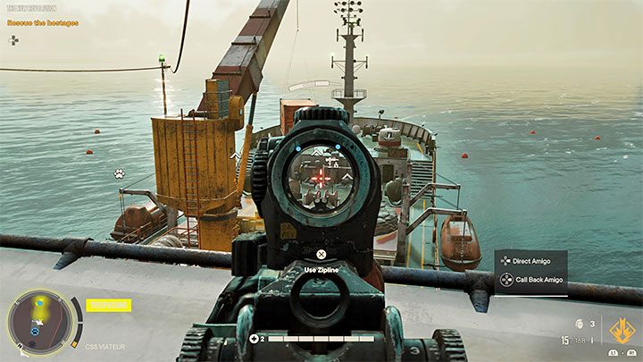 Ihre Aufgabe ist es, alle Feinde an Bord des Schiffes loszuwerden, was Sie entweder lautlos oder im offenen Kampf tun können – Far Cry 6: The New Revolution – Komplettlösung – El Este – Far Cry 6 Guide