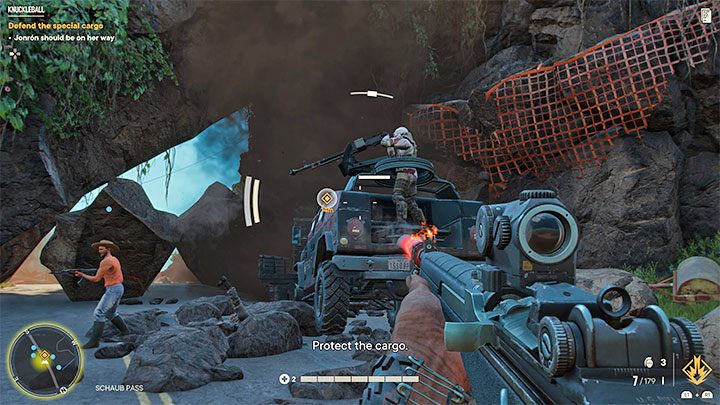 Eine bessere Idee ist zu warten, bis der Spezialkonvoi den Pass erreicht – Far Cry 6: Knuckleball – Walkthrough – El Este – Far Cry 6 Guide