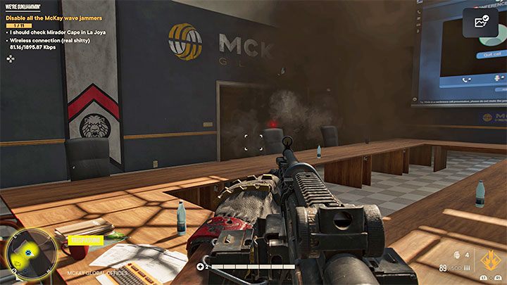 Die Operation endet nach dem Gespräch, aber Sie sollten sich jetzt darauf konzentrieren, aus dem Gebäude zu entkommen und McKays Hinterhalt zu überleben – Far Cry 6: Touristenfalle – Komplettlösung – El Este – Far Cry 6 Guide