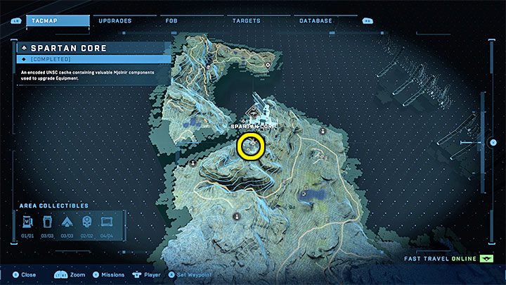 Beide Kerne befinden sich am nördlichen Ende der Region, neben Outpost Tremonius – Halo Infinite: Mjolnir Armory und Spartan Cores (Connections) – Connections – Halo Infinite Guide