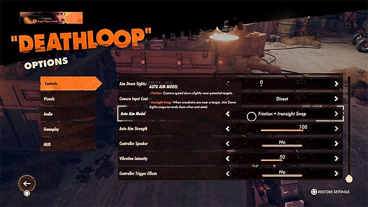 Die PS5-Version von Deathloop bietet mehrere wichtige Steuerungsoptionen – Deathloop: Steuerung – Anhang – Deathloop-Anleitung