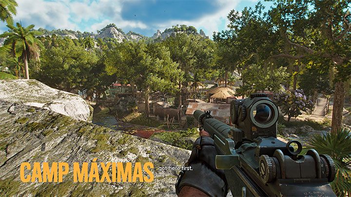 Sie werden aufgefordert, den Spuren nordöstlich zum Oscura-Sumpfgebiet zu folgen – Far Cry 6: Treffen Sie Maximas Matanzas – Komplettlösung – Operationen – Valle De Oro – Far Cry 6 Guide