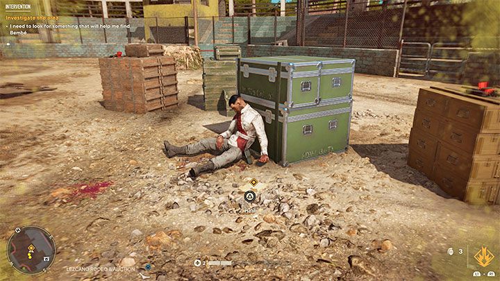 Die Bullen loszuwerden ist ein wichtiger Schritt, da Sie so das Gebiet betreten und die Leiche finden können – Far Cry 6: Intervention – Komplettlösung – Valle De Oro – Far Cry 6 Guide