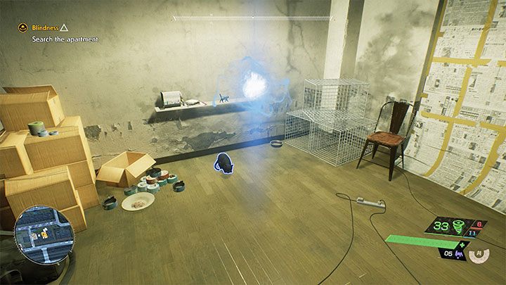 In einem der Räume befindet sich eine leuchtende Kugel – Ghostwire Tokyo: Blindness – Komplettlösung – Kapitel 3: Verbindung – Ghostwire Tokyo Guide