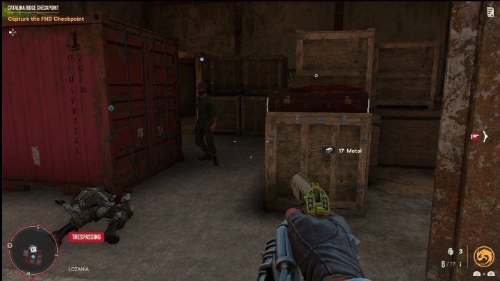 Die Waffenkiste befindet sich in einem Lagerhaus – Far Cry 6: Maschinenpistolen, einzigartige Waffen – Liste – Einzigartige Waffen – Far Cry 6 Guide