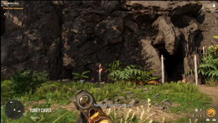 Sie werden dann zu einer anderen Höhle weitergehen – Far Cry 6: The Emerald Skull – Treasure Hunters (El Este) – El Este – Far Cry 6 Guide