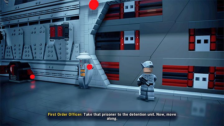 Nehmen Sie den Hauptkorridor - LEGO Skywalker Saga: First Order of Business - Komplettlösung - Episode 7 - Das Erwachen der Macht - LEGO Skywalker Saga Guide