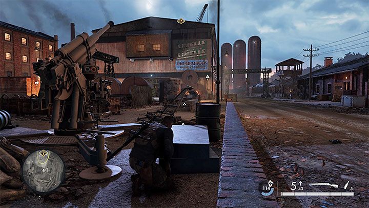 Dies ist ein weiterer obligatorischer Ort zum Erkunden – Sniper Elite 5: Mission 4 (War Factory) Karte und Beschreibung – Walkthrough – Mission 4 – War Factory – Sniper Elite 5 Guide, Walkthrough