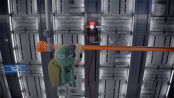 Letztendlich müssen Sie den im Screenshot dargestellten Ort erreichen – LEGO Skywalker Saga: Todesstern I (Todesstern I) – Freischaltung und Liste aller Rätsel – Flaggschiffe – LEGO Skywalker Saga Guide