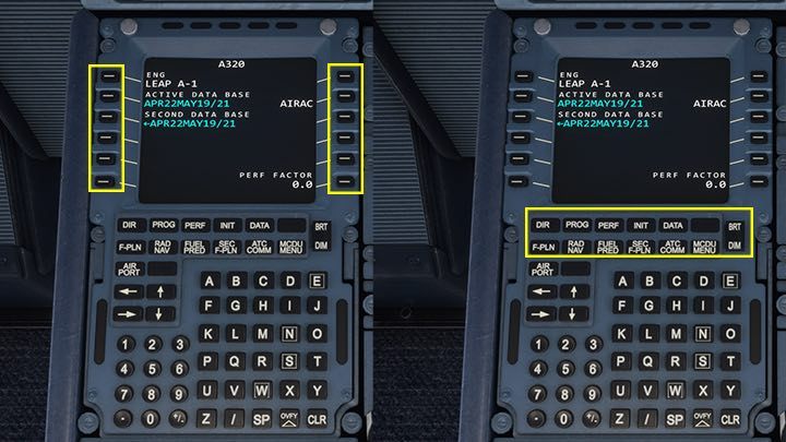 MCDU works like any device with a screen and keyboard - Microsoft Flight Simulator: How to program MCDU on-board computer? - Passenger aircraft - Microsoft Flight Simulator 2020 Guide