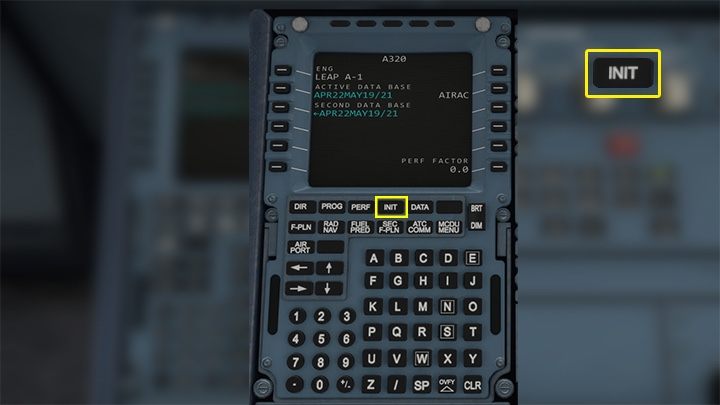CTRL + 5 will take you to MCDU view - Microsoft Flight Simulator: How to program MCDU on-board computer? - Passenger aircraft - Microsoft Flight Simulator 2020 Guide