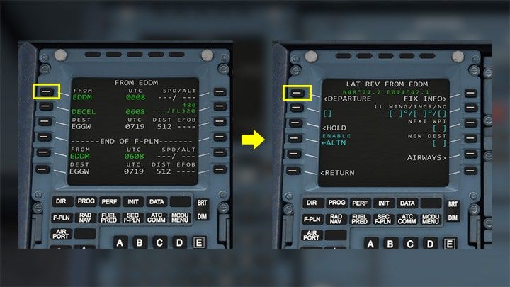 The first step is Departure - determination of how to leave the airports airspace, i - Microsoft Flight Simulator: How to program MCDU on-board computer? - Passenger aircraft - Microsoft Flight Simulator 2020 Guide
