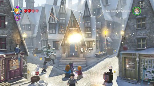 Es gibt sieben Eiszapfen am Eingang zum Drei-Besen-Pub - Harry Potter Jahre 5-7: Token - Hogwarts, Teil 1 - Token - LEGO Harry Potter Years 5-7 Guide