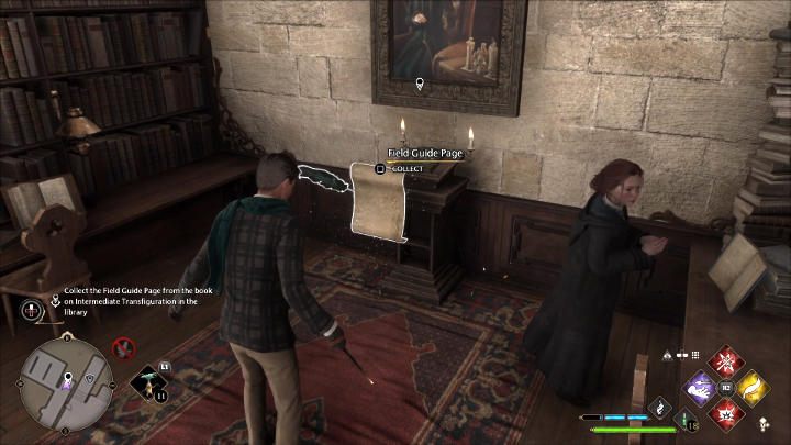 Nachdem Sie mit Sofronia gesprochen haben, verwenden Sie den Revelio-Zauber und sammeln Sie die Reiseführerseite ein – Hogwarts-Vermächtnis: Professor Weasleys Auftrag – Auftrag – Leitfaden zum Hogwarts-Vermächtnis