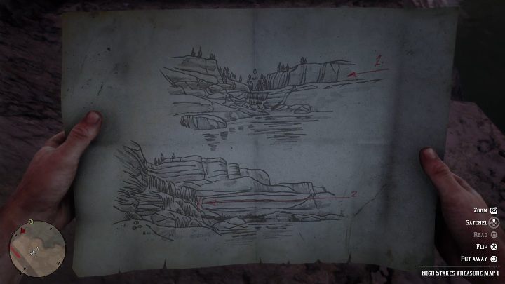 2 – Red Dead Redemption 2: High Stakes Treasure Map – wie bekomme ich den Schatz?  - Schatzkarten – Leitfaden zu Red Dead Redemption 2