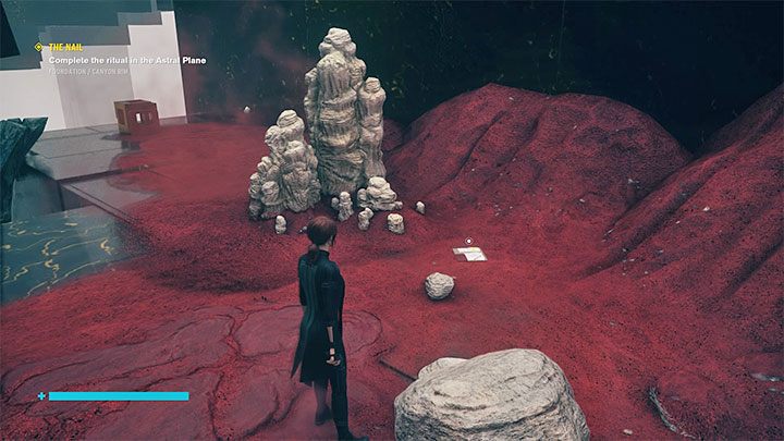 Were-Everything - the document can be found on the ground shortly after you begin exploration of the Astral Collision location - Control The Foundation: Collectibles, Secrets - Secrets - Control Guide
