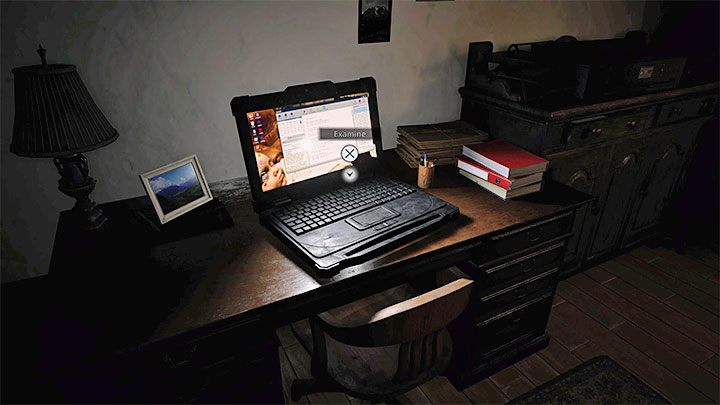 Das Tagebuch ist elektronisch und Sie können es lesen, indem Sie mit Ethans Laptop auf dem Boden interagieren – Resident Evil Village: Prolog – Dateien, Liste – Dateien – Resident Evil Village Guide