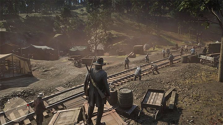 Dieser Ort ist eine Eisenbahnbaustelle – Red Dead Redemption 2: Kleine Nebenquests – einzigartige Orte – Komplettlösung, Karten – Nebenquests – Red Dead Redemption 2 Guide