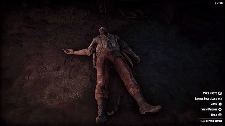 Nähern Sie sich der Leiche des Revolverhelden – Red Dead Redemption 2: Der edelste Mann und eine Frau – Komplettlösung, Karte – Nebenquests – Leitfaden zu Red Dead Redemption 2
