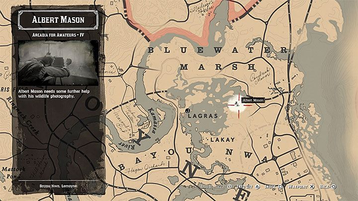 Sie können Mason in Bluewater Marsh, nördlich von Saint Denis, treffen – Red Dead Redemption 2: Arcadia für Amateure – Komplettlösung, Karte – Nebenquests – Red Dead Redemption 2 Guide