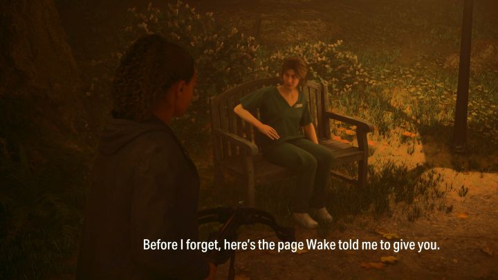 Das Erhalten dieser Seite ist ein obligatorisches Story-Ereignis – Alan Wake 2: Alle Manuskriptseiten – Return 5-7 – Return – Saga Anderson – Alan Wake 2 Guide