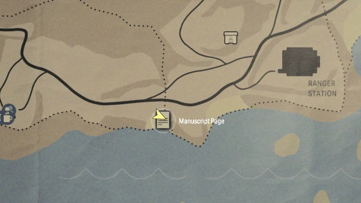 Diese Seite befindet sich am südlichen Strand von Bunker Woods in der Region Bright Falls – Alan Wake 2: Alle Manuskriptseiten – Return 5-7 – Return – Saga Anderson – Alan Wake 2 Guide