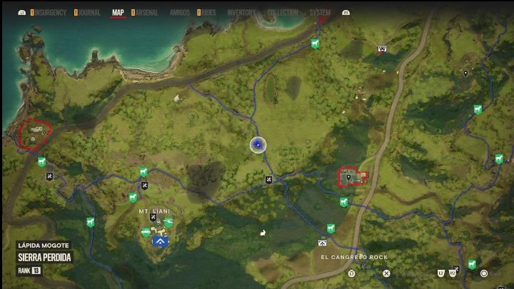 Unterregion: Sierra Pedida – Far Cry 6: El Este 2/2, Hidden Histories – Liste – Hidden Histories – Far Cry 6 Guide