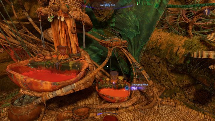 Wenn Sie während des Spiels Lust haben, das Aussehen Ihres Na'vi zu ändern, können Sie dazu den speziellen „Changing Places“ besuchen – Avatar Frontiers of Pandora: Charakterersteller – Grundlagen – Avatar Frontiers of Pandora Guide