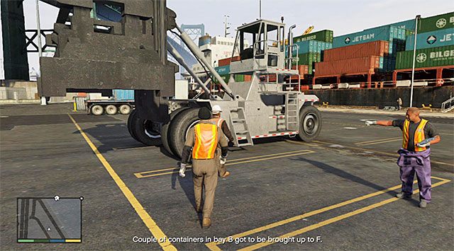 Dock Handler – GTA 5: Scouting the Port – Komplettlösung für die Mission – Hauptmissionen – GTA 5-Leitfaden