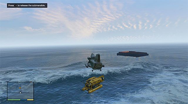 Der Ort der Veröffentlichung des Subs – GTA 5: The Merryweather Heist, Offshore-Variante – Missions-Komplettlösung – Hauptmissionen – GTA 5-Leitfaden