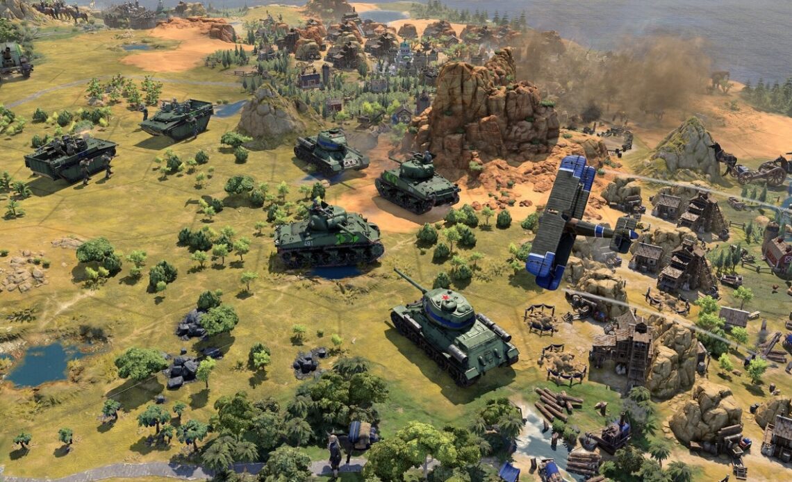 Wie man die Armeeeinheit in Civ 7 heilt